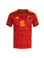 Belgien Thomas Meunier #15 Replika Hemmakläder VM 2026 Kortärmad